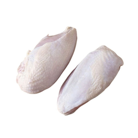 CHICKEN ORGANIC,   BREAST,  BONE IN, SKIN ON,