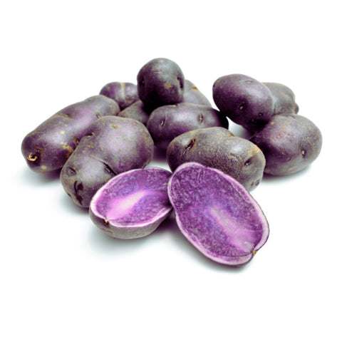 POTATO, FINGERLING, PURPLE,