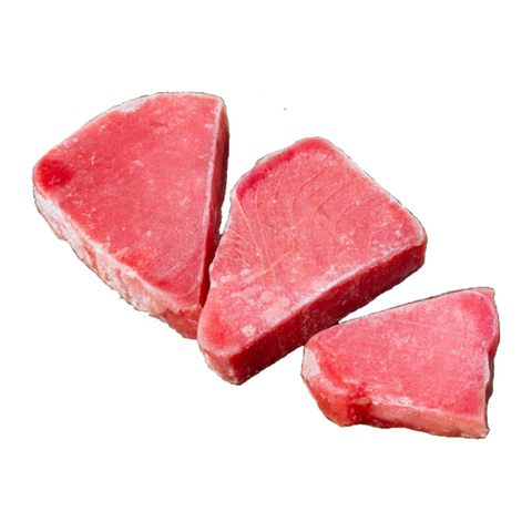 YELLOWFIN TUNA, FROZEN, LOIN IMPORTED, SUSHI GRADE STEAK,