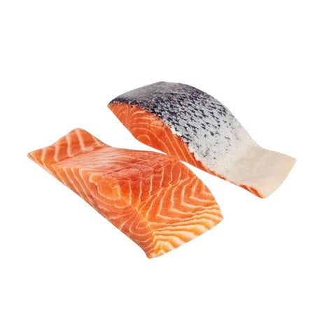 CHILEAN SALMON, FRESH, PORTION,  SUSHI GRADESKIN ON,