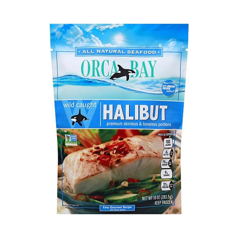 ALASKA HALIBUT, FROZEN,  FILLET 5OZ PORTION,