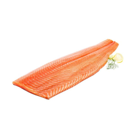 SALMON CHILEAN, FROZEN,  FILLET WHOLE SIDE,