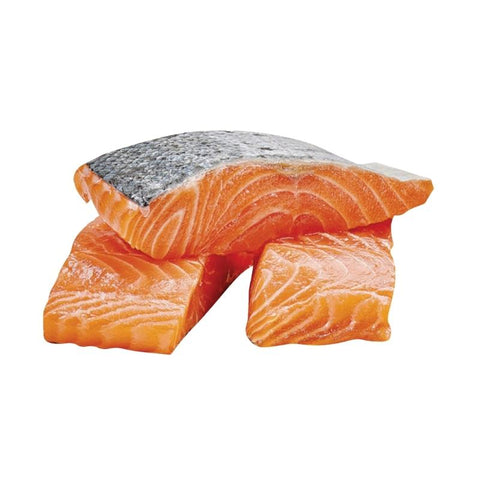 SALMON NORWAY, FROZEN, FILLET PORTION,