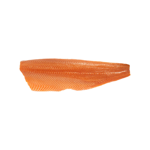 FAROE SALMON, FROZEN, FILLET SIDE,