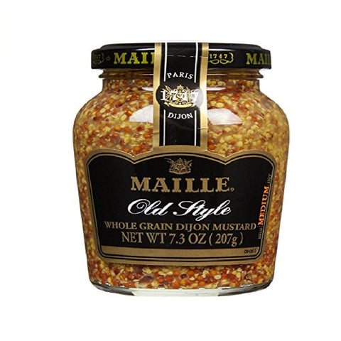 MUSTARD, DIJON, WHOLE GRAIN, 200ML