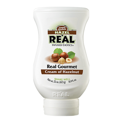 REAL, CREAM OF HAZELNUT, INFUSED, SYRUP