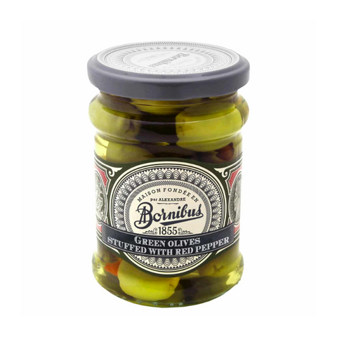 OLIVE, STUFFED ALMOND, 140G