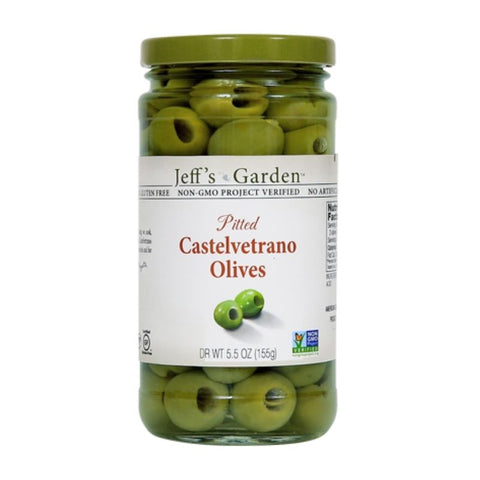 OLIVES, GREEN, CASTELVETRANO, WITH PIT, 212G