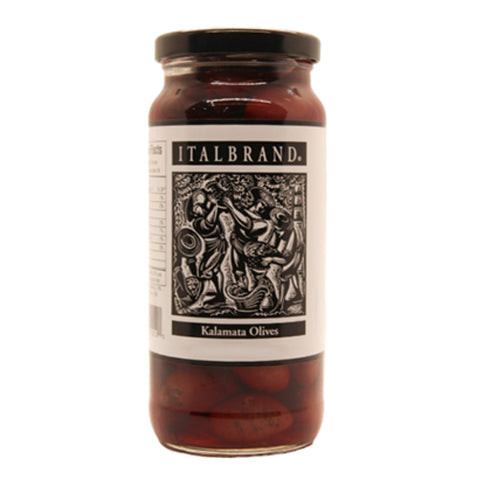 OLIVES, KALAMATA, WITH PIT, 280G