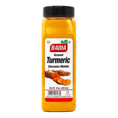 DRIED SPICE, TURMERIC, 453G