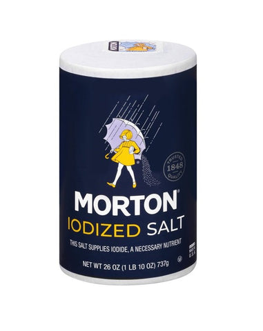 SALT, TABLE, IODIZED, 737G