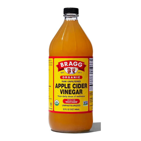 VINEGAR, APPLE CIDER, WITH THE MOTHER, 908G