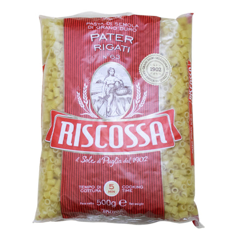 PATER RIGATI No 63 DI SEMOLA DURA 500G