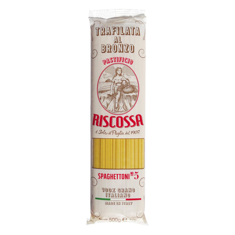 SPAGHETTONI N° 5 TRAFILATI AL BRONZO 500G