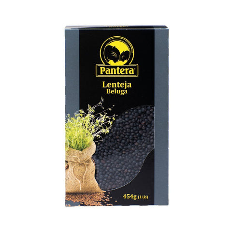 LENTILS, BLACK, DRIED, 453G