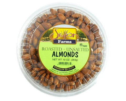 NUTS, ALMONDS, WHOLE, ROASTED, 283G