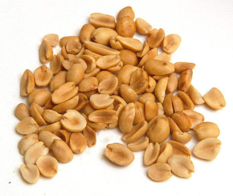 NUTS, PEANUTS, ROASTED, UNSALTED, 453G