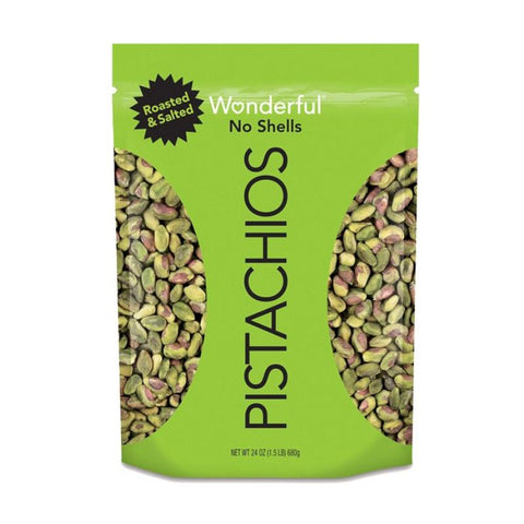 NUTS, PISTACHIOS, SHELLED, SALTED, 680G