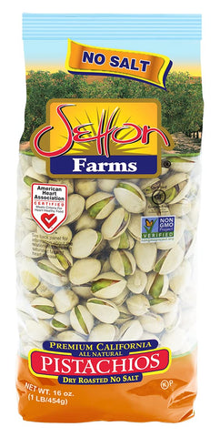 NUTS, PISTACHIOS, WHOLE, UNSALTED, 283G