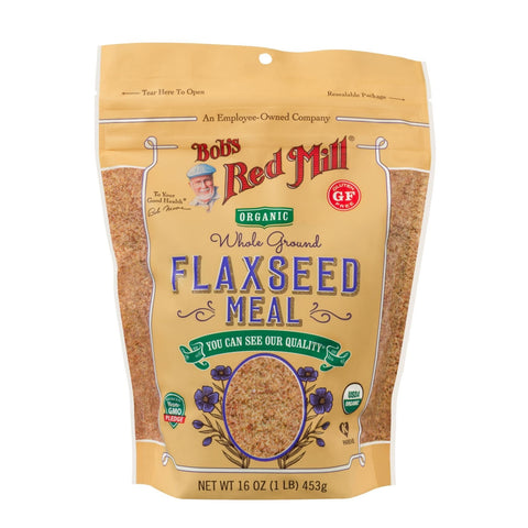 SEEDS, FLAX, GROUND, 453G