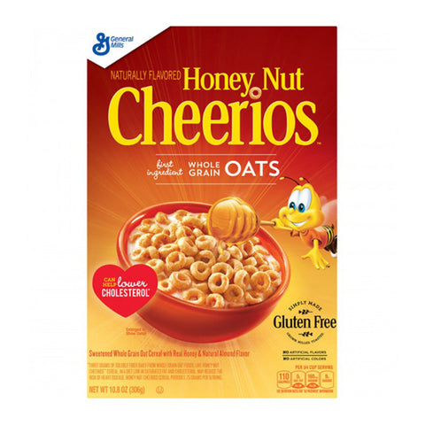 CHEERIOS, HONEY NUT, 306G