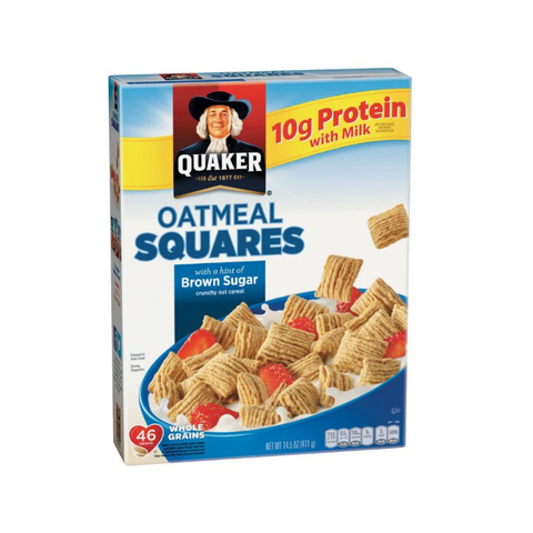 QUACKER, OAT, SQUARES, 453G