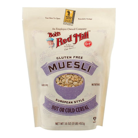 ASSORTED MUESLI, GLUTEN FREE, 453G