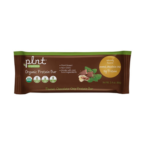 PROTEIN BAR,  PEANUT CHOCOLATE CHIP PLANT BASED