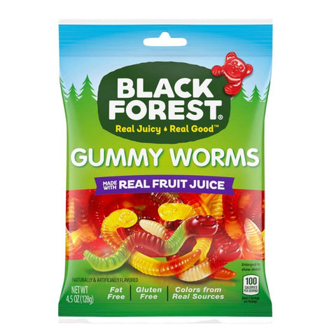 GUMMY WORMS, 113G