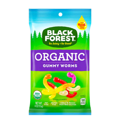 GUMMY WORMS, SOUR, 113G