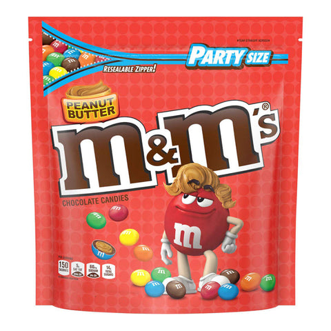 M&MS, PEANUT BUTTER, 150G