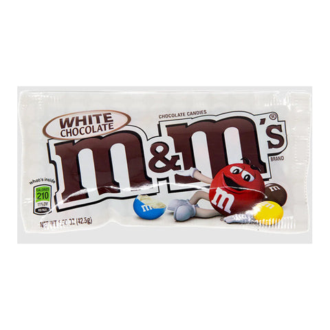 M&MS, WHITE CHOCOLATE, 42G