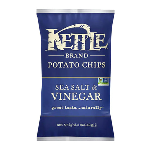 KETTLE CHIP, SALT & VINEGAR, 141G