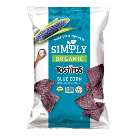 TORTILLA CHIP, BLUE CORN, 255G