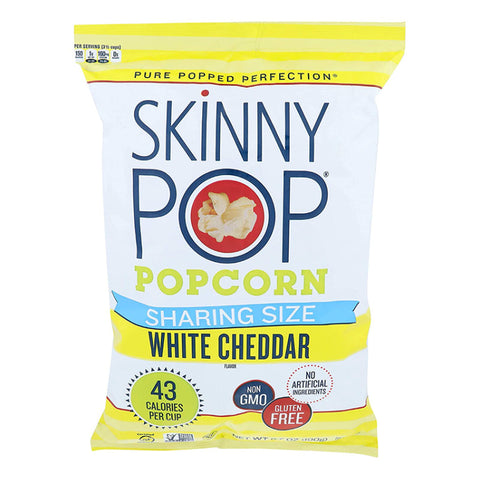 SKINNY POP   WHITE CHEDDAR 28G