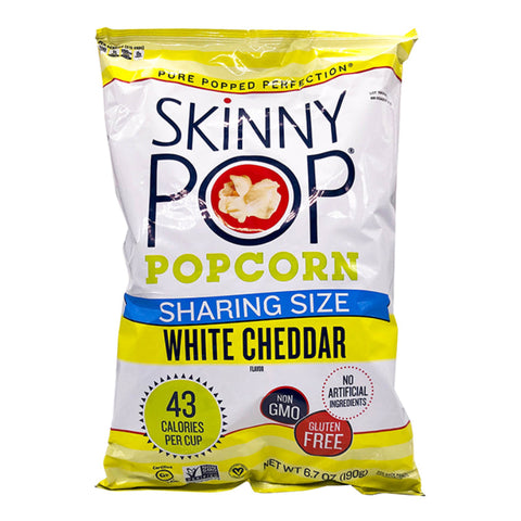 SKINNY POP   WHITE CHEDDAR 124G