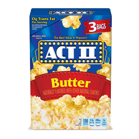 ACT II   BUTTER 3 PACK