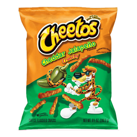 CHEETOS CRUNCHY   CHEESE JALAPEÑO 226G