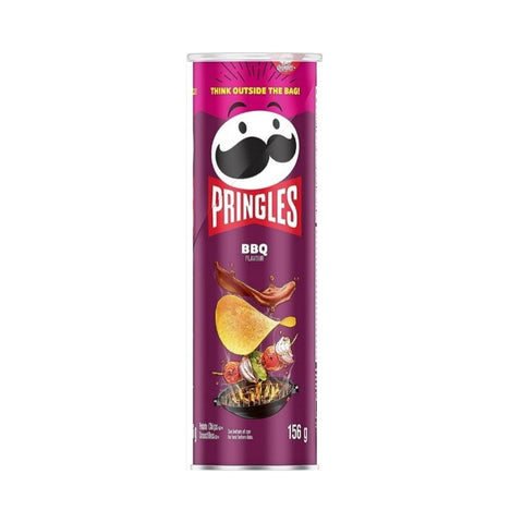 PRINGLES BBQ SNACKS, 156G