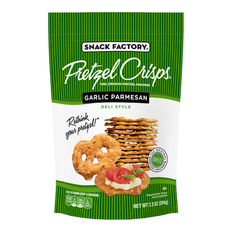 PRETZEL STICKS, GARLIC PARMESAN, 212G