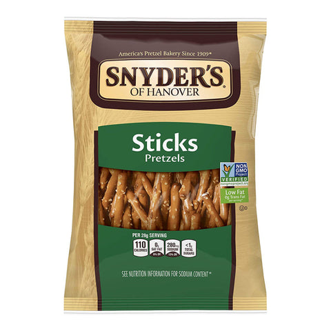PRETZEL STICKS, SALTED, 255G