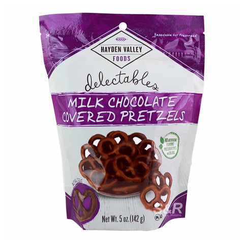 PRETZELS, CHOCOLATE COVERED, 141G