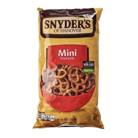 PRETZELS, MINI SALTED, 255G