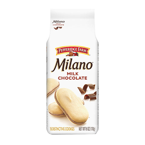 MILANO COOKIES, MILK CHOCOLATE, 213G