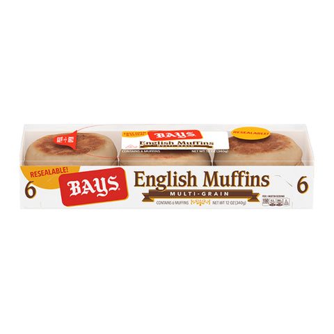 ENGLISH MUFFIN, WHEAT, 340G,