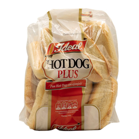 HOT DOG BUNS, WHITE,