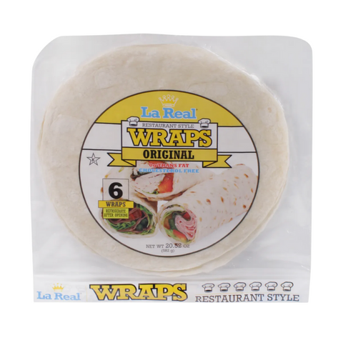 TORTILLA, WRAPS, 12", 12PACK