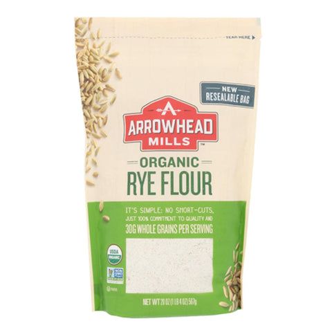 FLOUR, RYE, ORGANIC, 567G,