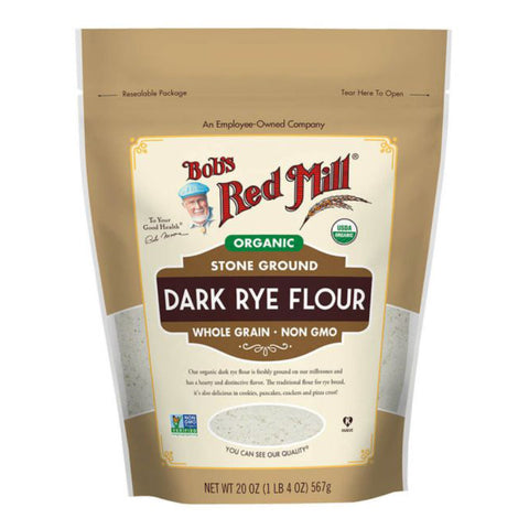 FLOUR, DARK RYE, 567G,