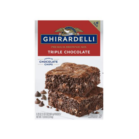 BROWNIE MIX, 6 PACK,